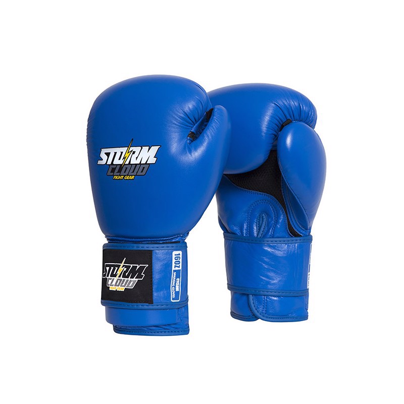 StormCloud Cyclone Sparring Boxing Gloves - blue